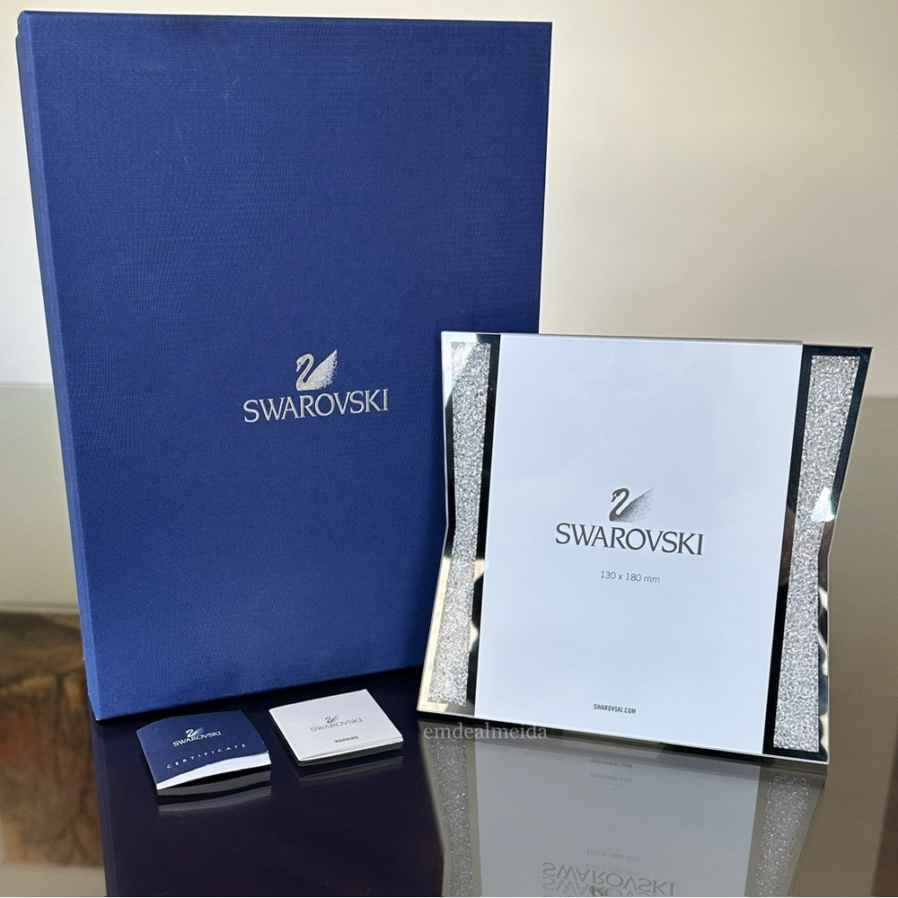 Swarovski Crystal Modern Starlet Large Crystalline Picture Frame 5x7 5236080